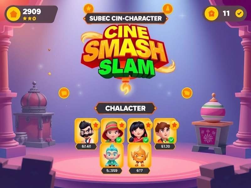 Cine Smash Slam gameplay screenshot